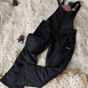 Women’s Arctix Insulated Black Nylon Snow Bib